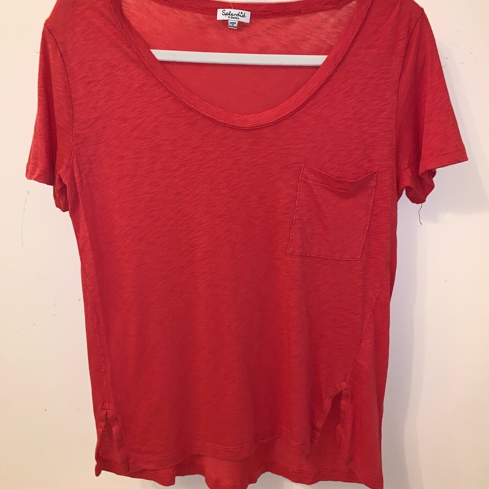 Fiery-Red Splendid T-Shirt xs